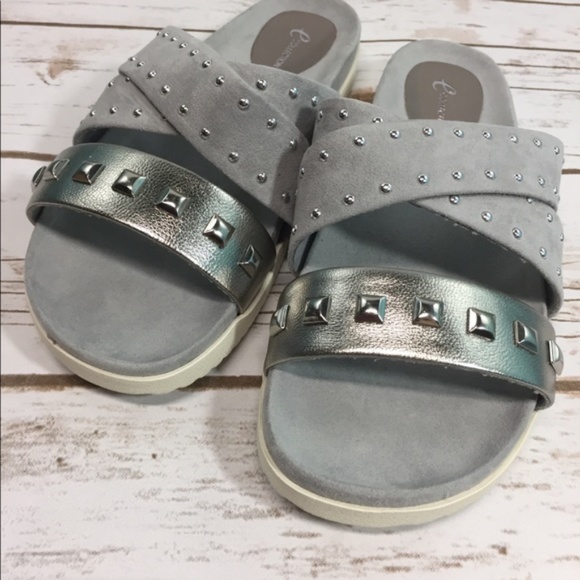 Easy Spirit Strappy Slide Sandals, 7.5 Wide M US - Picture 8 of 8